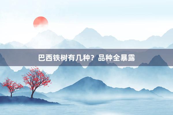 巴西铁树有几种？品种全暴露